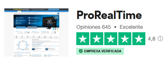 ProRealTime Trustpilot